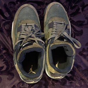 Men's Black and Gray Sneakers